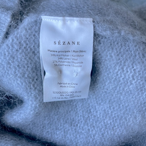 Sezane Cardigan Mia Size XXS - Like New - Picture 6 of 7